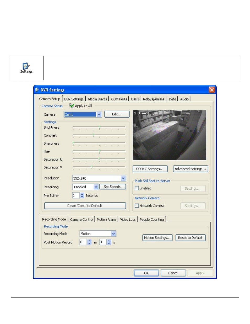 2 settings | Logic 3 V5.00 User Manual | Page 50 / 134