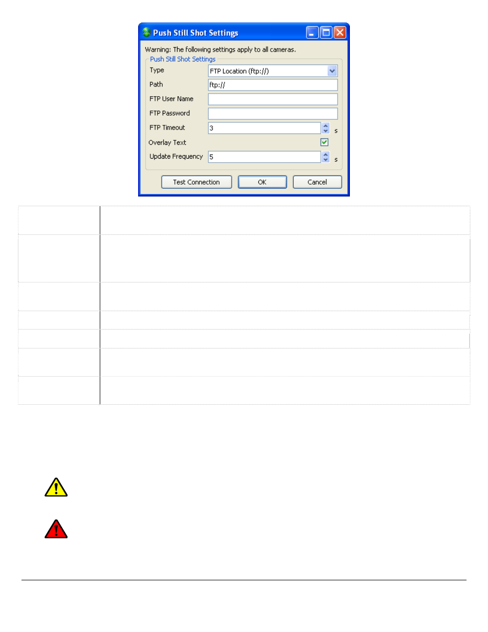 Warning | Logic 3 V5.00 User Manual | Page 57 / 134