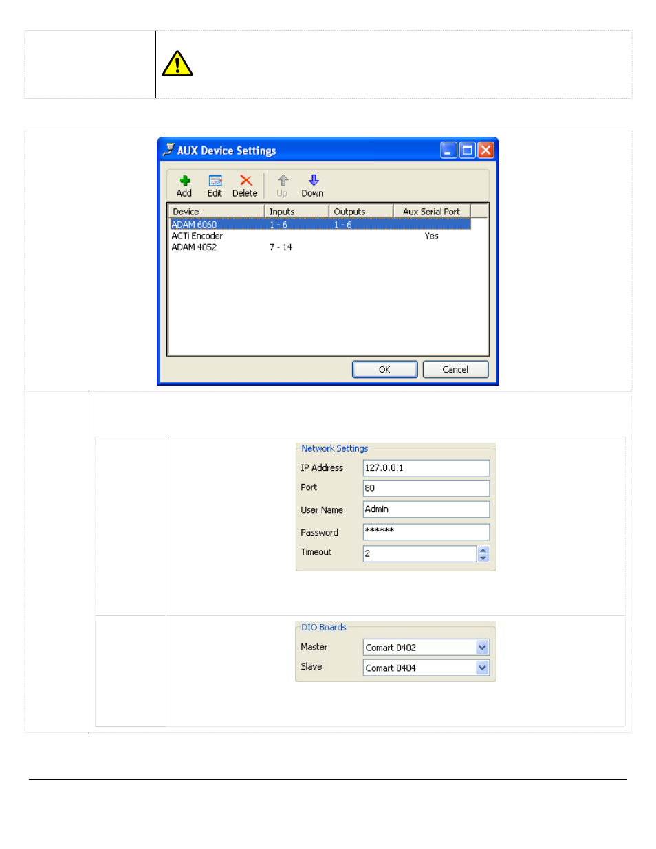 1 configuring aux devices | Logic 3 V5.00 User Manual | Page 89 / 134