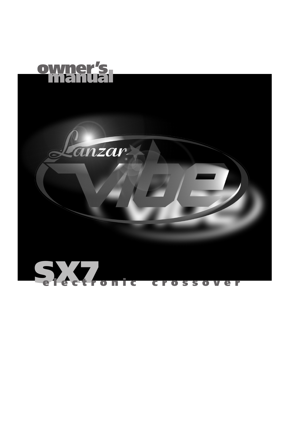 Lanzar Car Audio SX7 User Manual | 12 pages