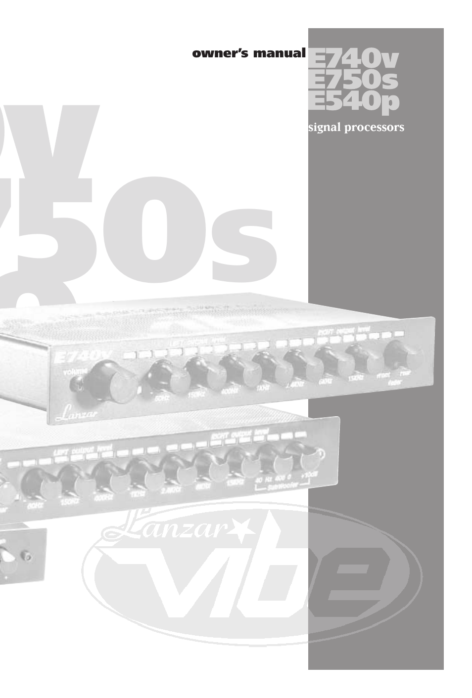 Lanzar Car Audio E540P User Manual | Page 3 / 24