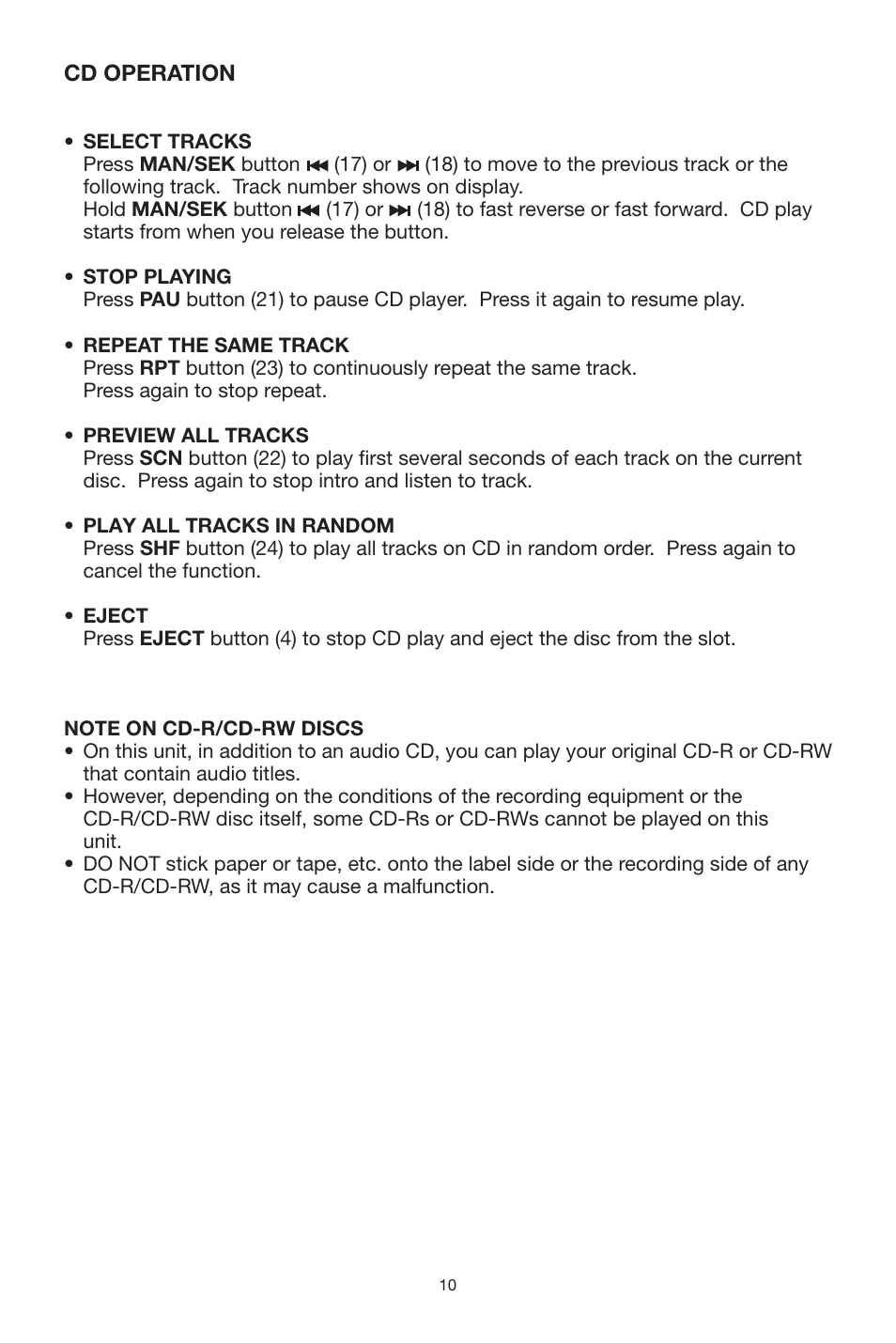 Lanzar Car Audio Lanzar Vibe VBD500 User Manual | Page 10 / 16