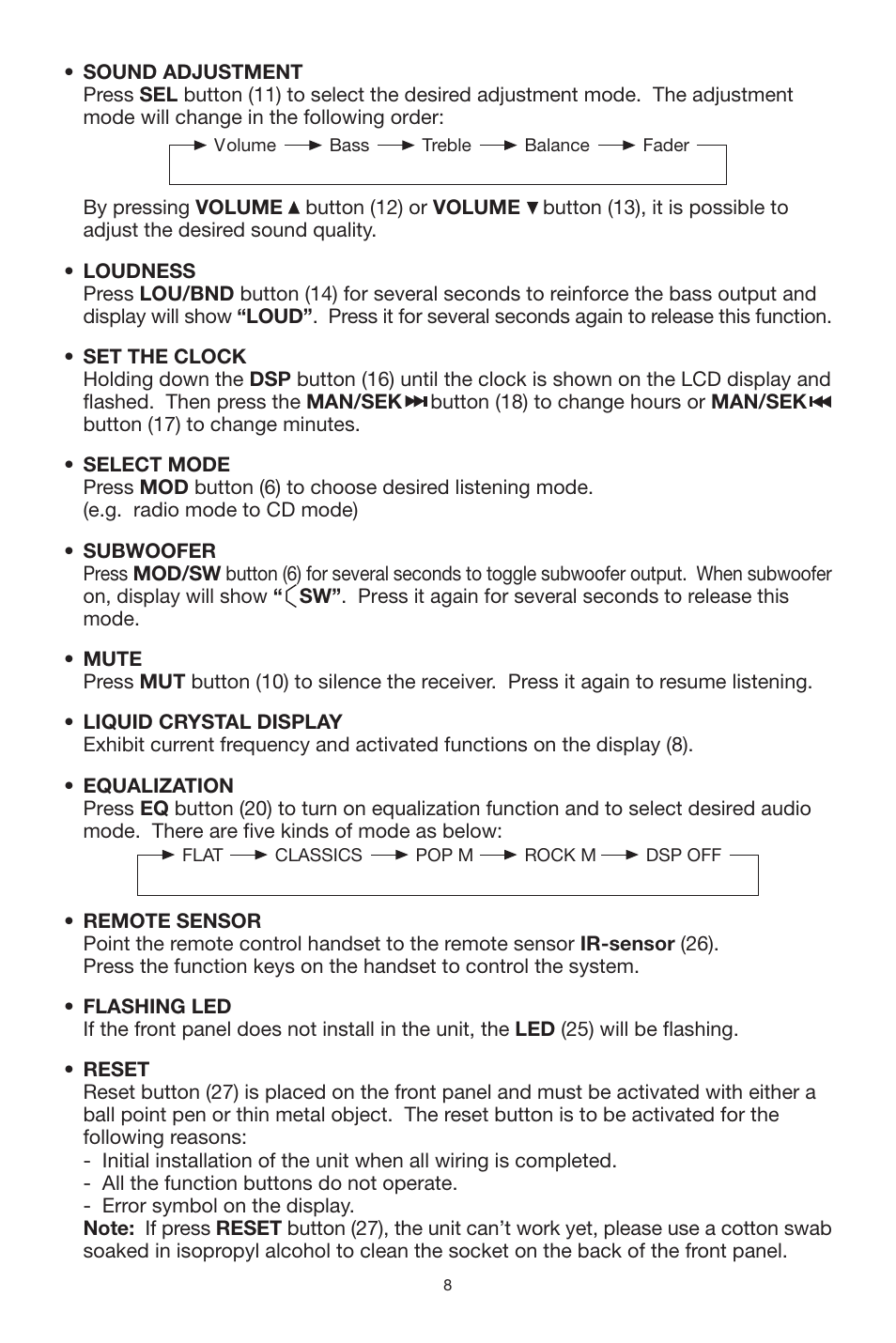 Lanzar Car Audio Lanzar Vibe VBD500 User Manual | Page 8 / 16