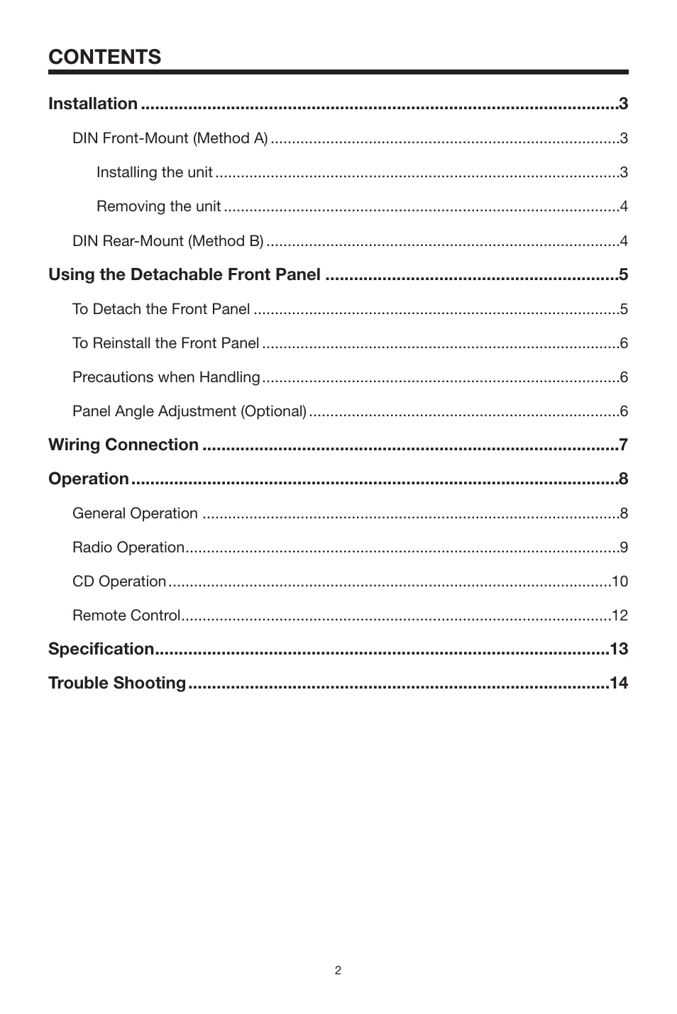 Lanzar Car Audio Lanzar Vibe VBD1800 User Manual | Page 2 / 16