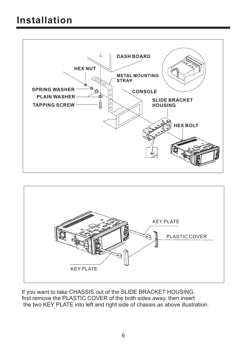 Installation | Lanzar Car Audio SD43MU User Manual | Page 7 / 35