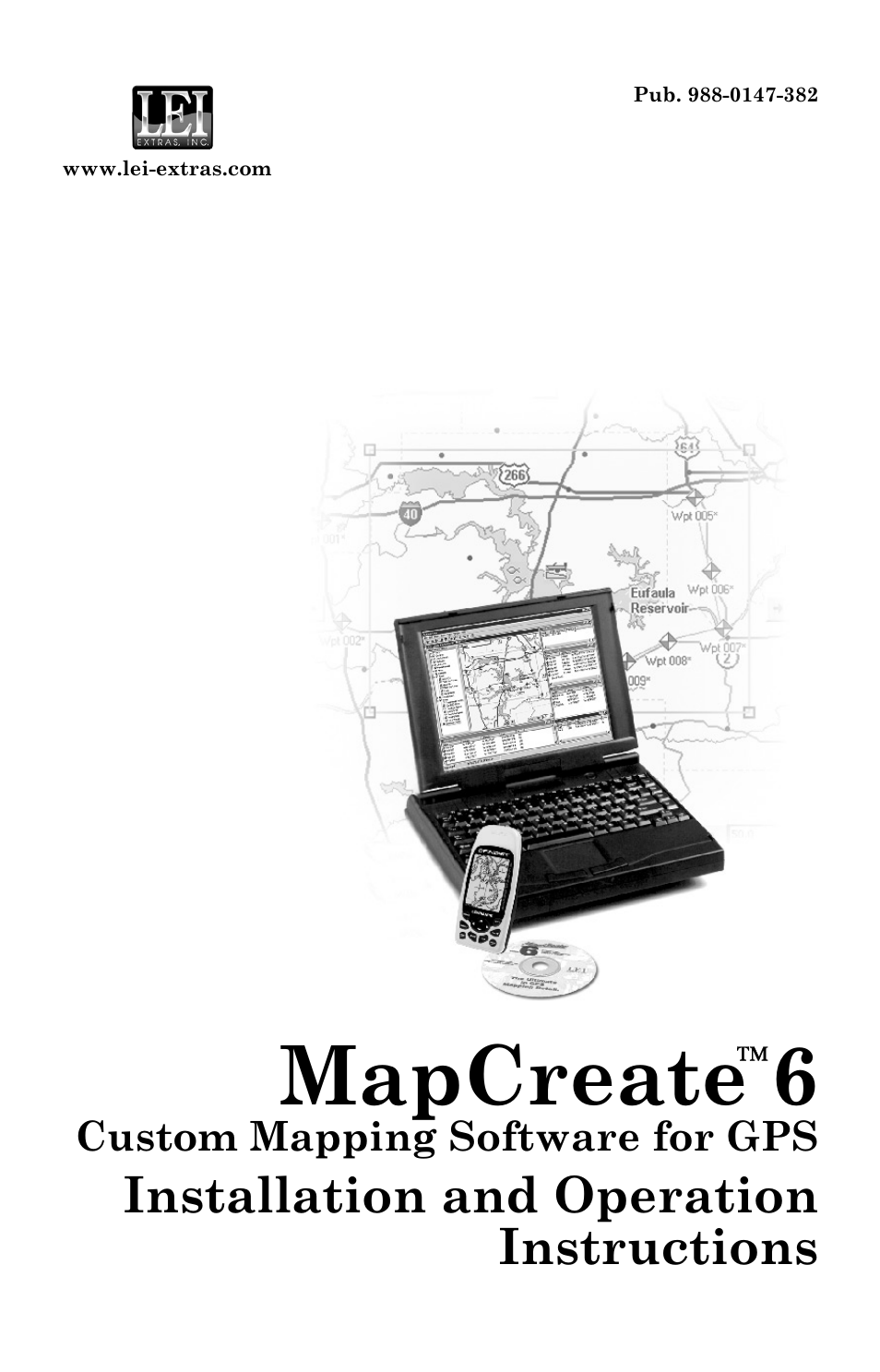 LEI Electronics MAPCREATE 6 User Manual | 80 pages