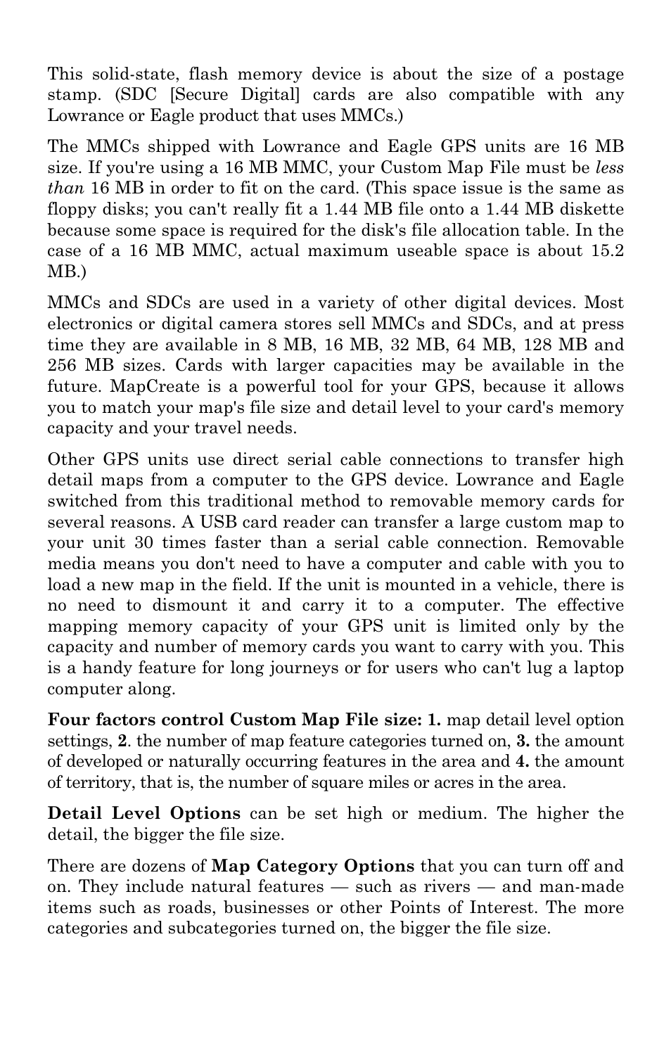 LEI Electronics MAPCREATE 6 User Manual | Page 11 / 80