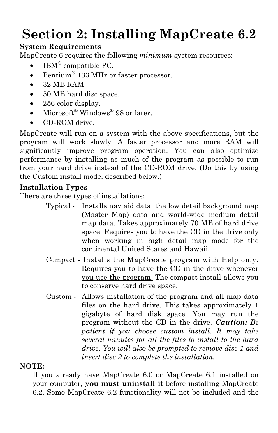 LEI Electronics MAPCREATE 6 User Manual | Page 17 / 80