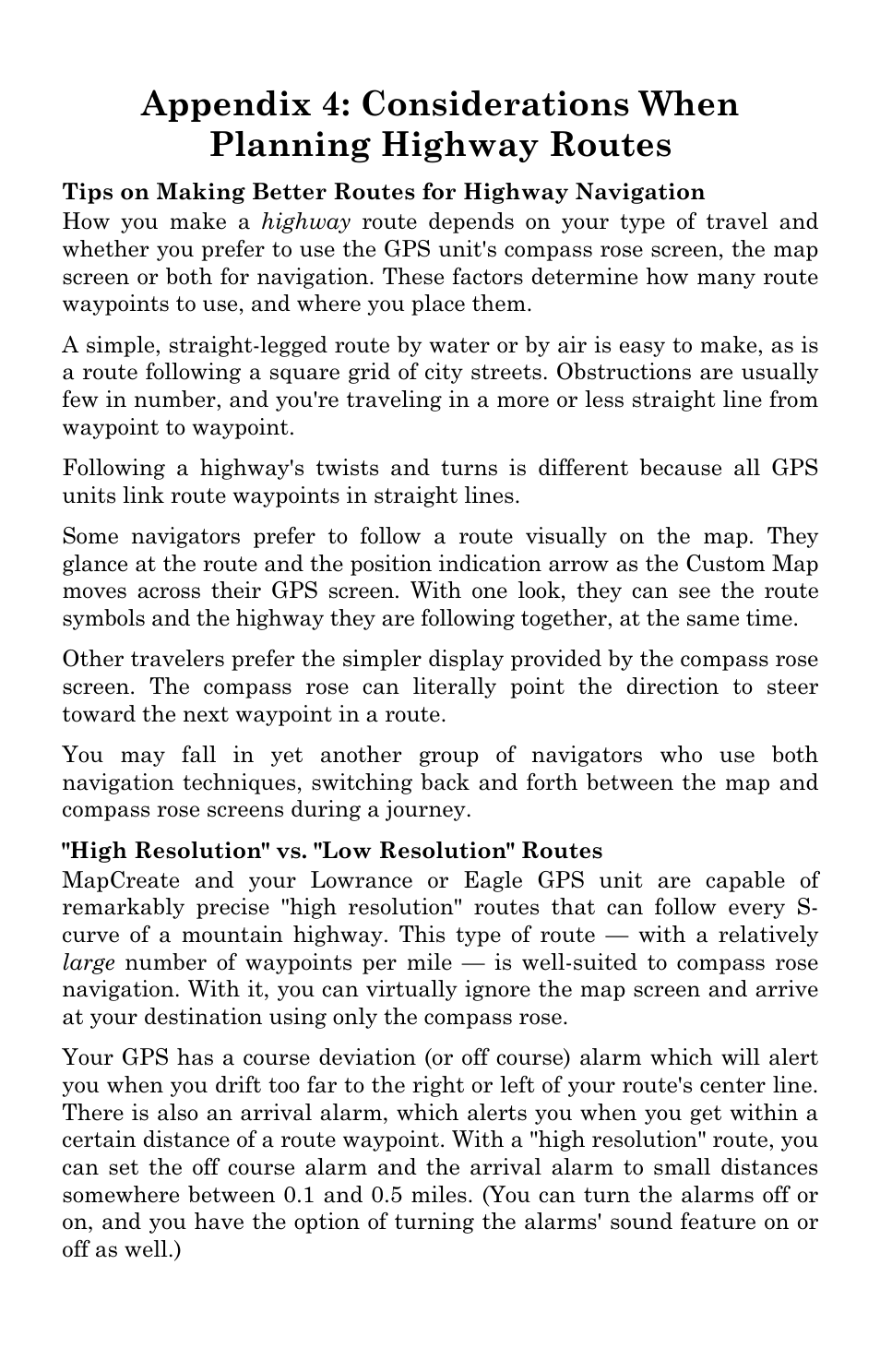 LEI Electronics MAPCREATE 6 User Manual | Page 71 / 80