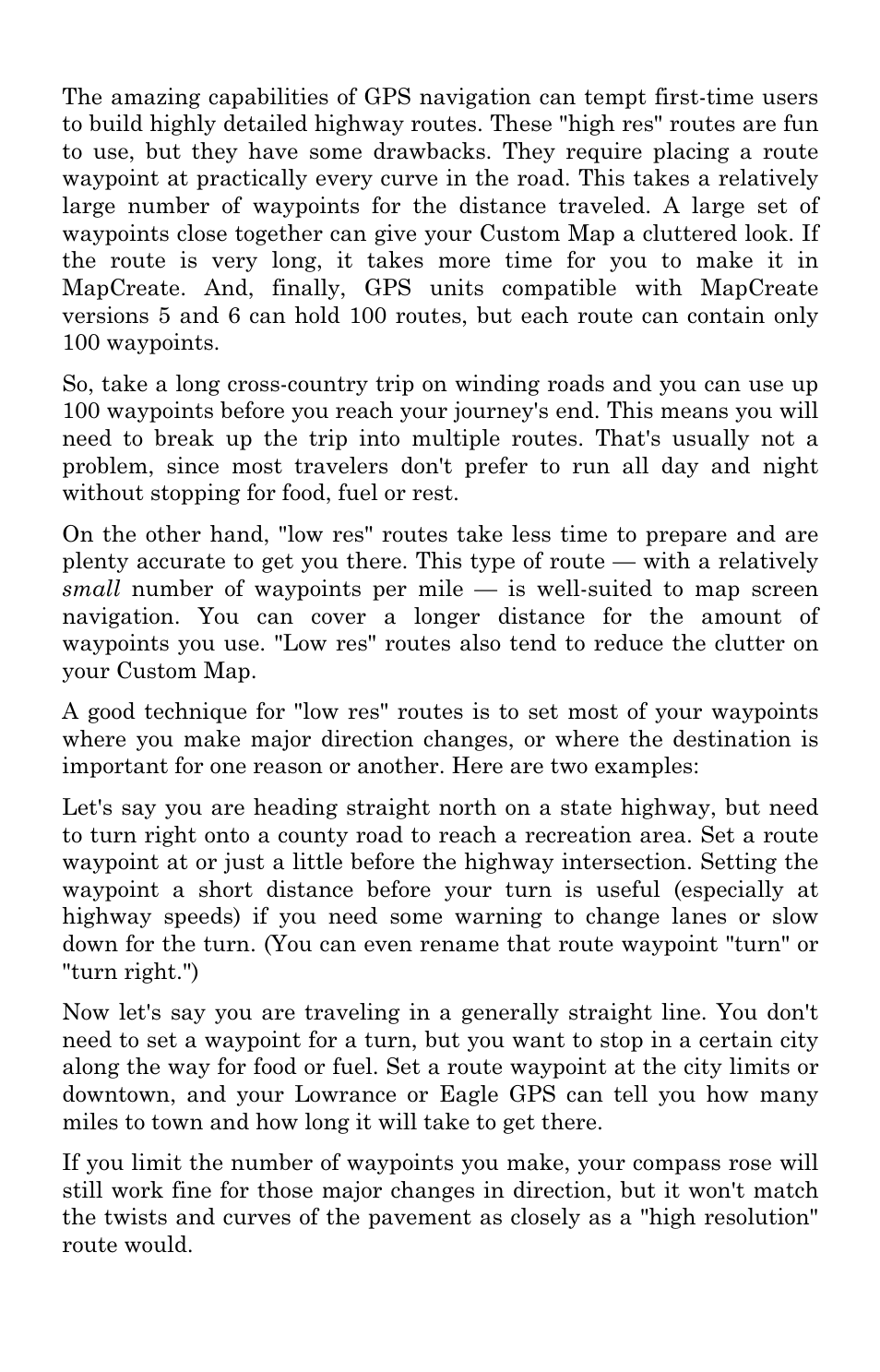 LEI Electronics MAPCREATE 6 User Manual | Page 72 / 80