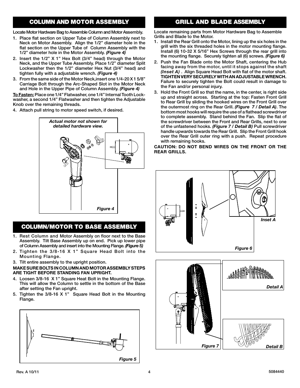 Lasko PEDESTAL X30400 User Manual | Page 4 / 12