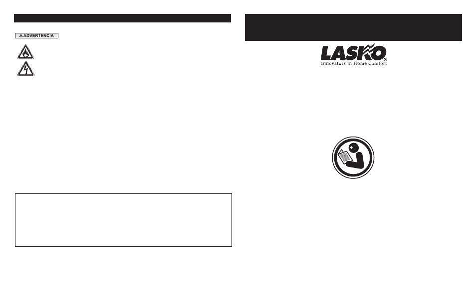 Lasko 3300 User Manual | 4 pages