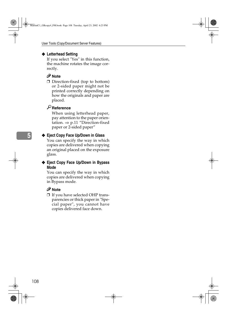 Lanier LD075 User Manual | Page 116 / 138