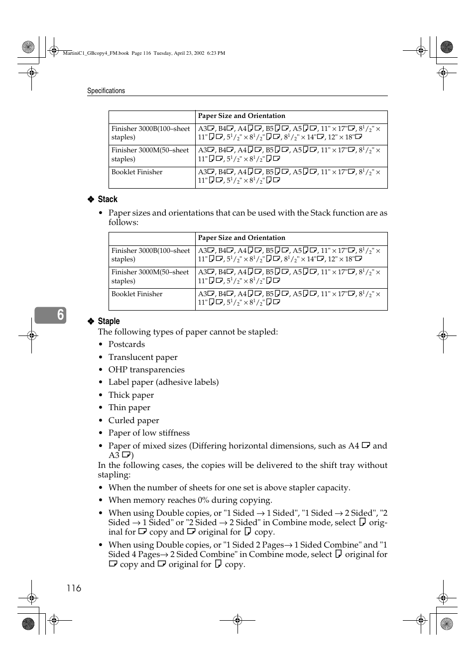 Lanier LD075 User Manual | Page 124 / 138