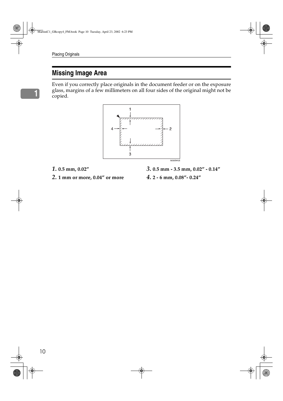 Missing image area | Lanier LD075 User Manual | Page 18 / 138