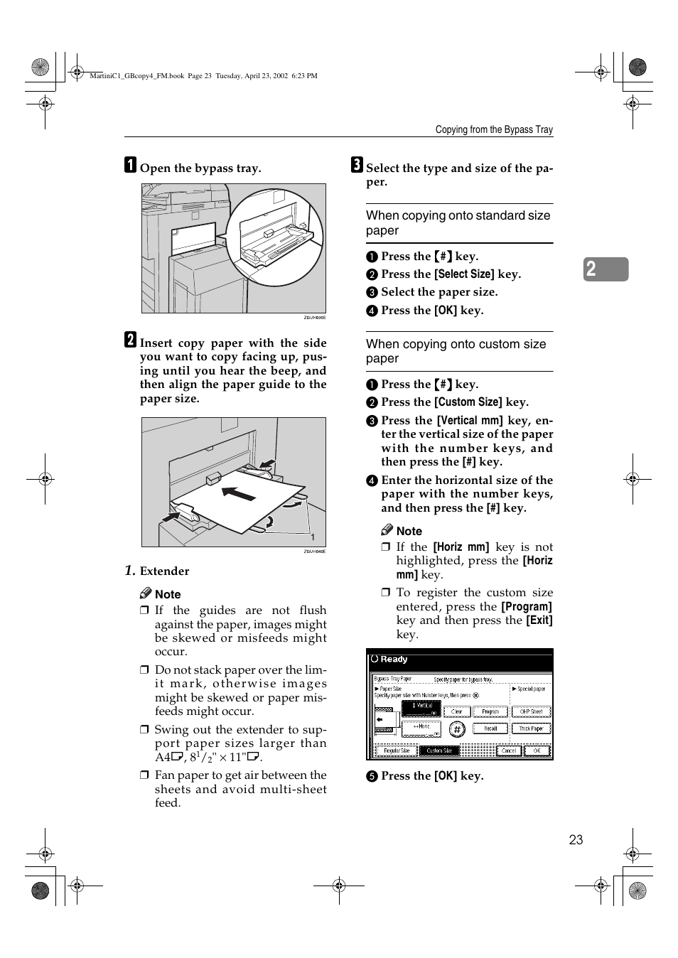 Lanier LD075 User Manual | Page 31 / 138