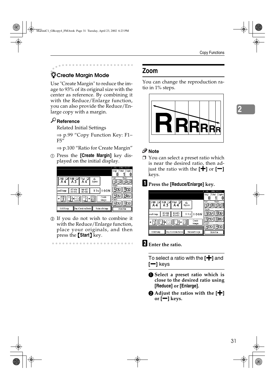 Zoom | Lanier LD075 User Manual | Page 39 / 138