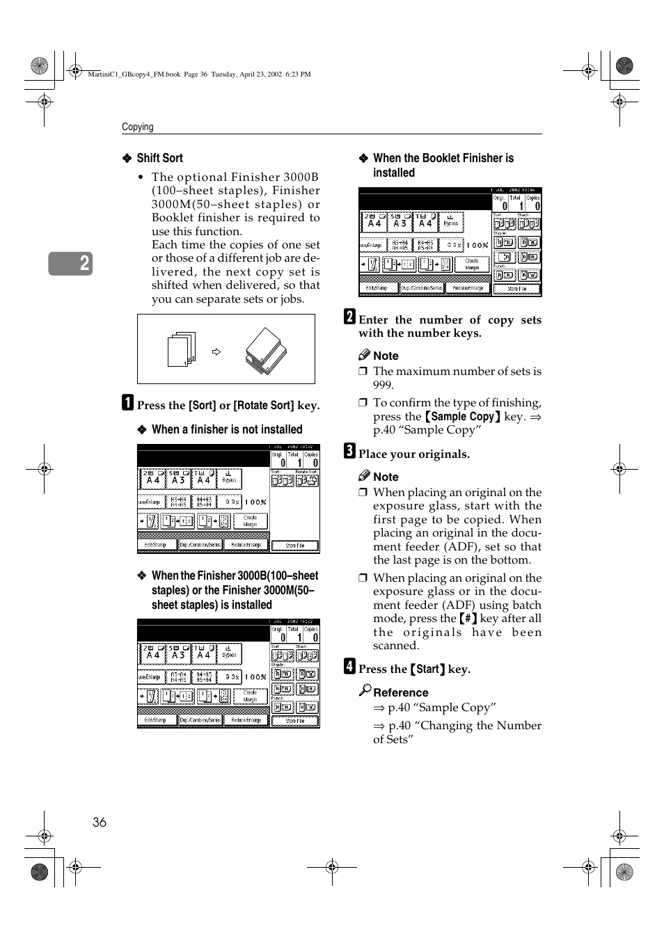 Lanier LD075 User Manual | Page 44 / 138