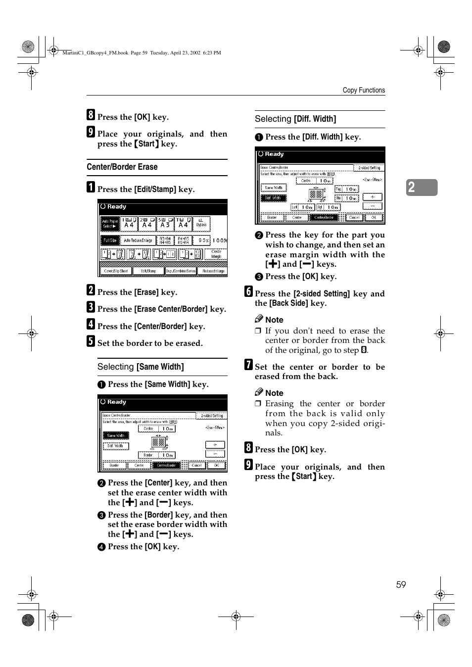 Lanier LD075 User Manual | Page 67 / 138