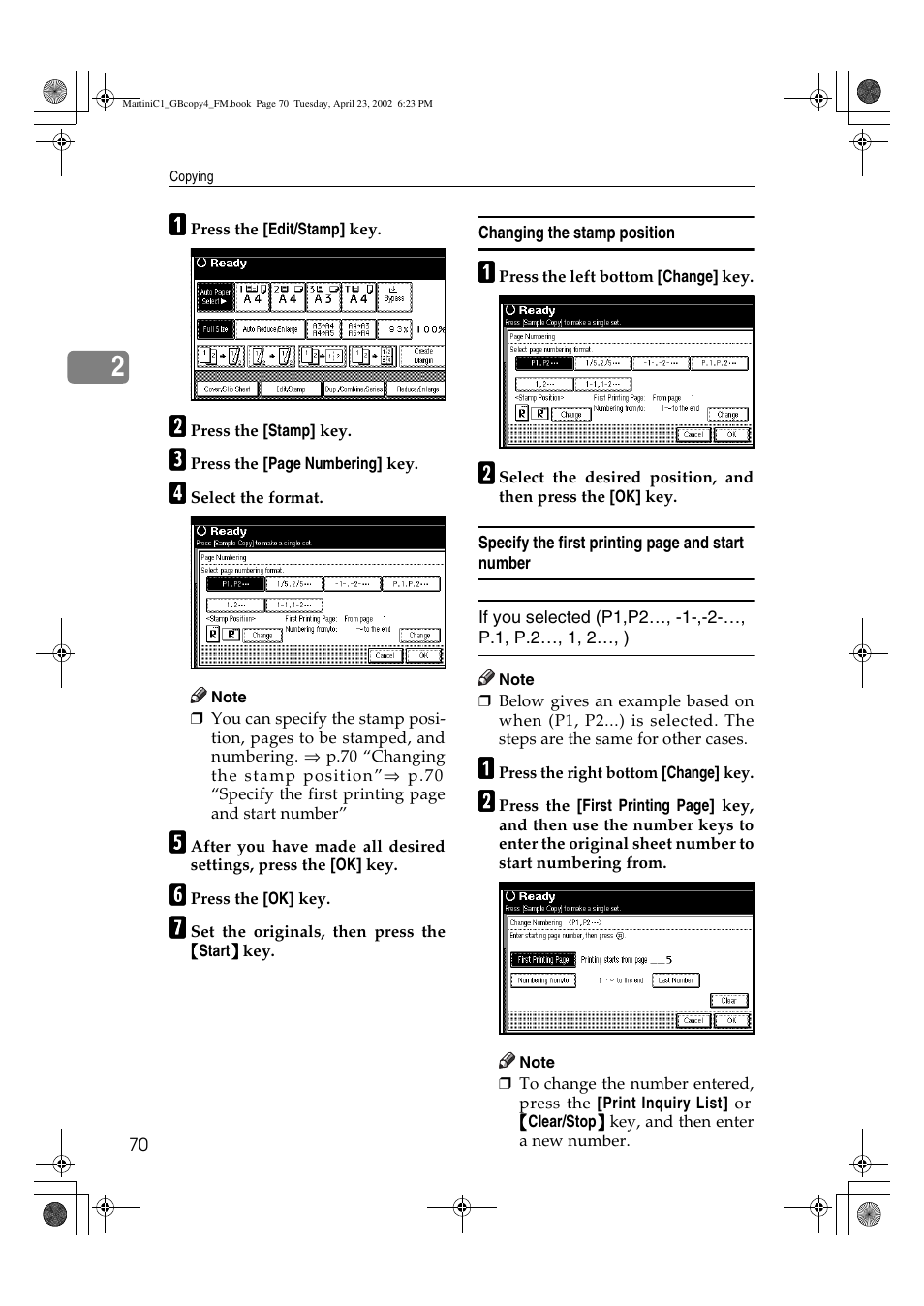 Lanier LD075 User Manual | Page 78 / 138