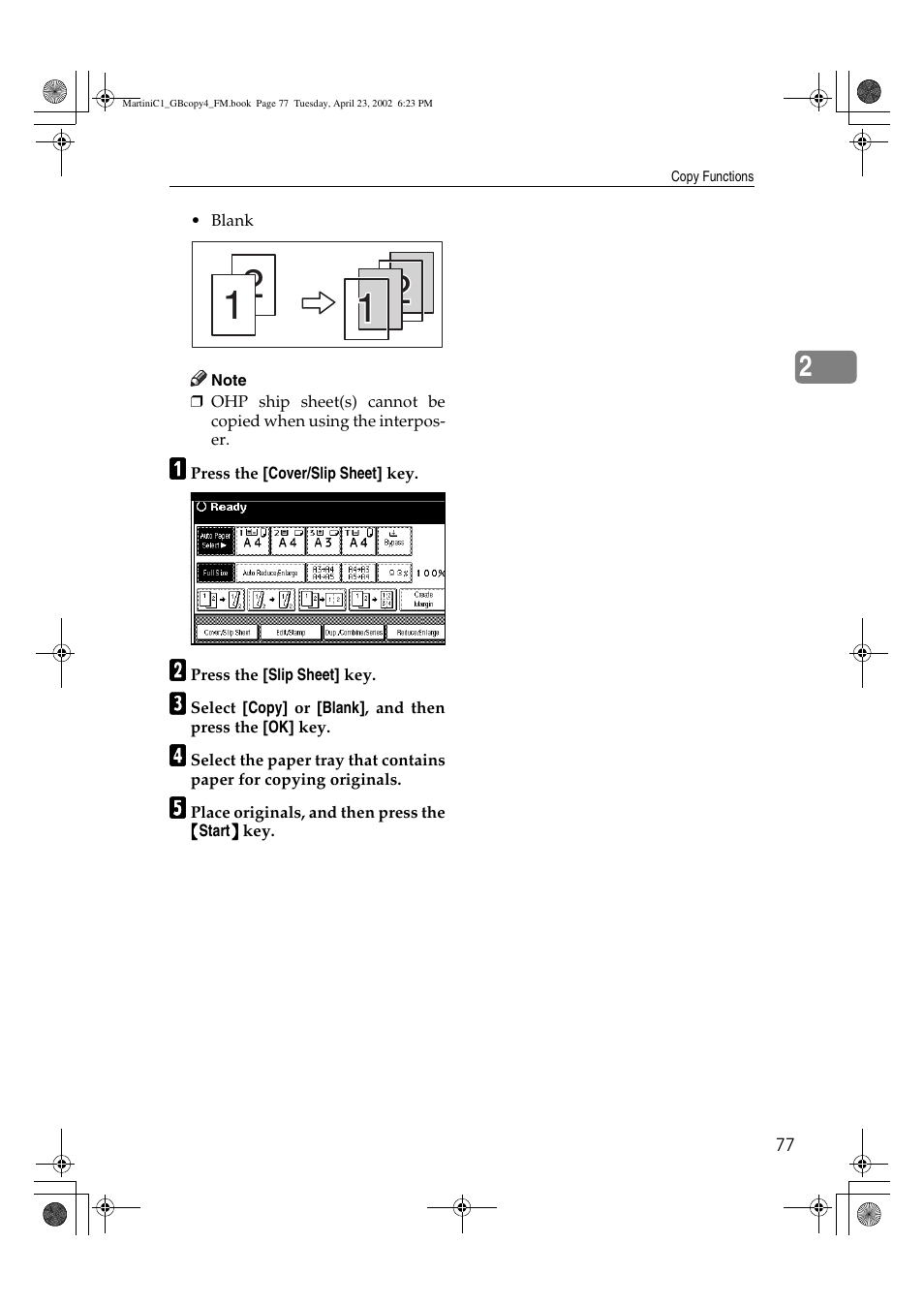 Lanier LD075 User Manual | Page 85 / 138