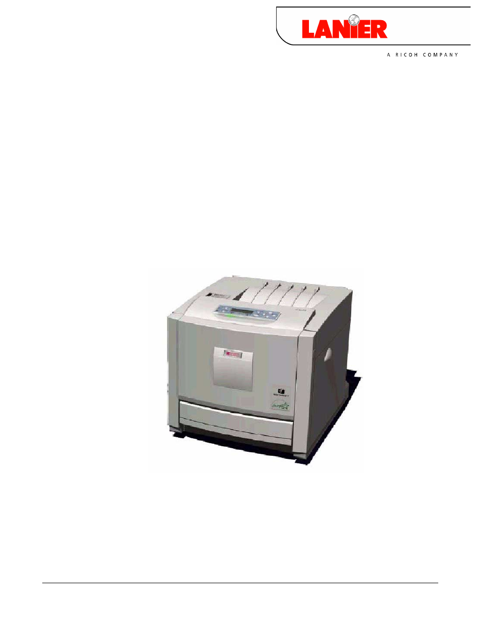 Lanier LP222cn User Manual | 536 pages