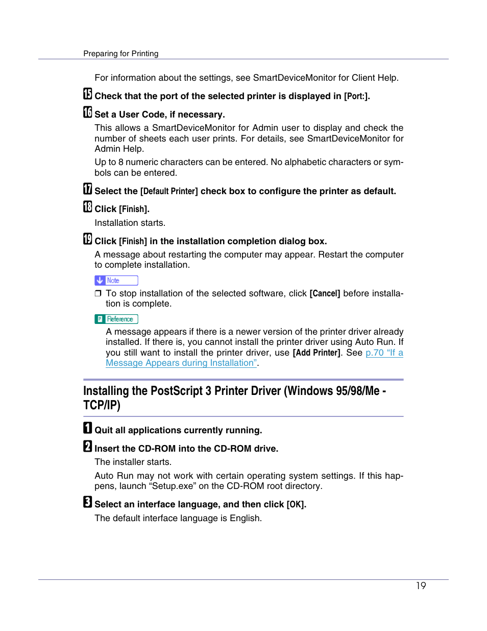 Lanier LP222cn User Manual | Page 138 / 536