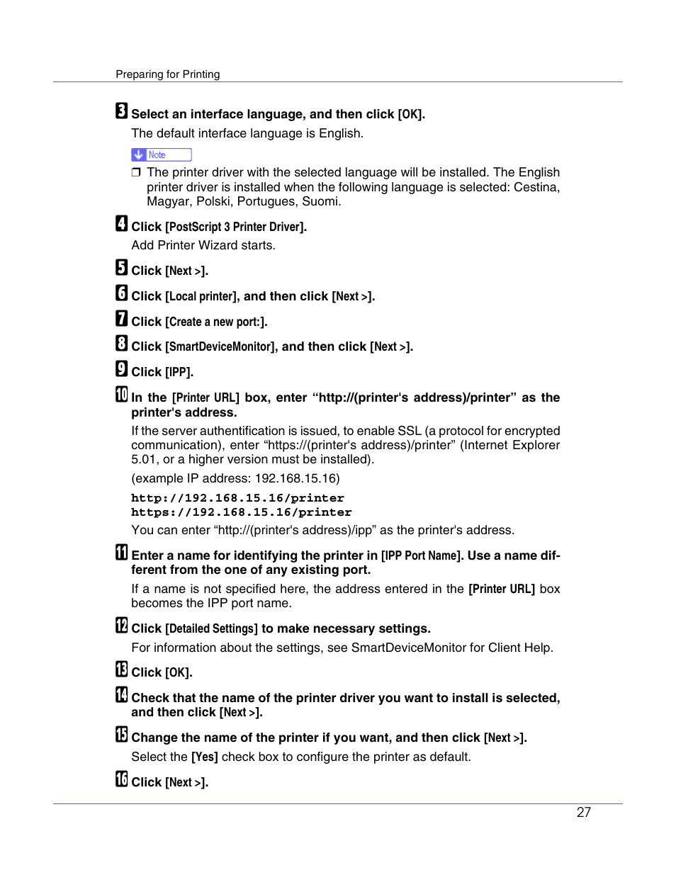 Lanier LP222cn User Manual | Page 146 / 536