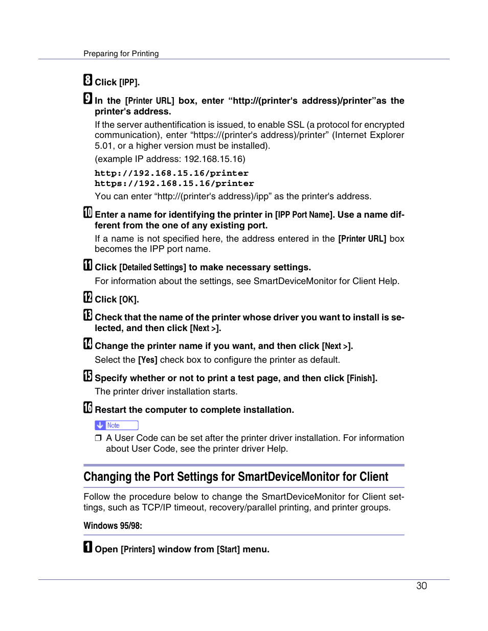 Lanier LP222cn User Manual | Page 149 / 536