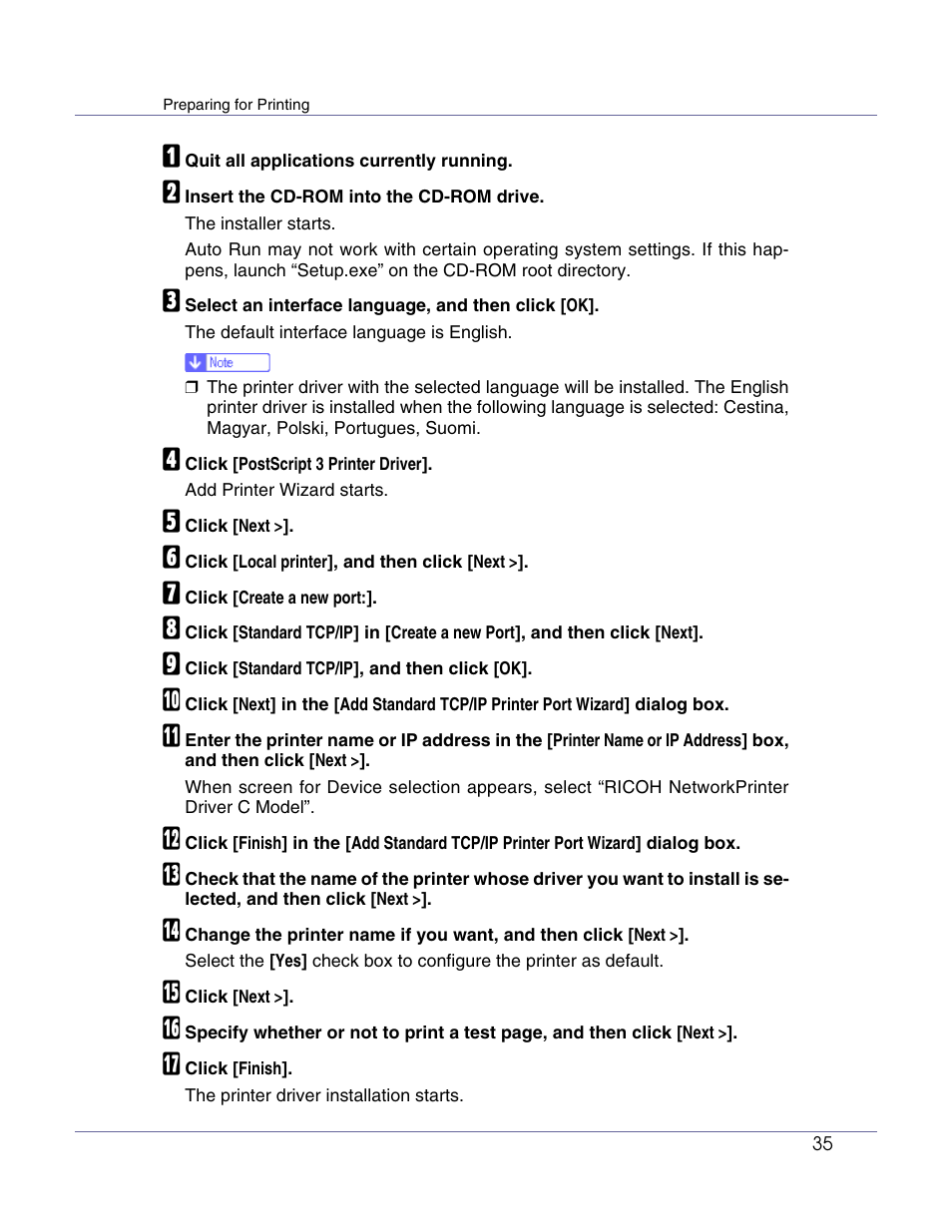 Lanier LP222cn User Manual | Page 154 / 536