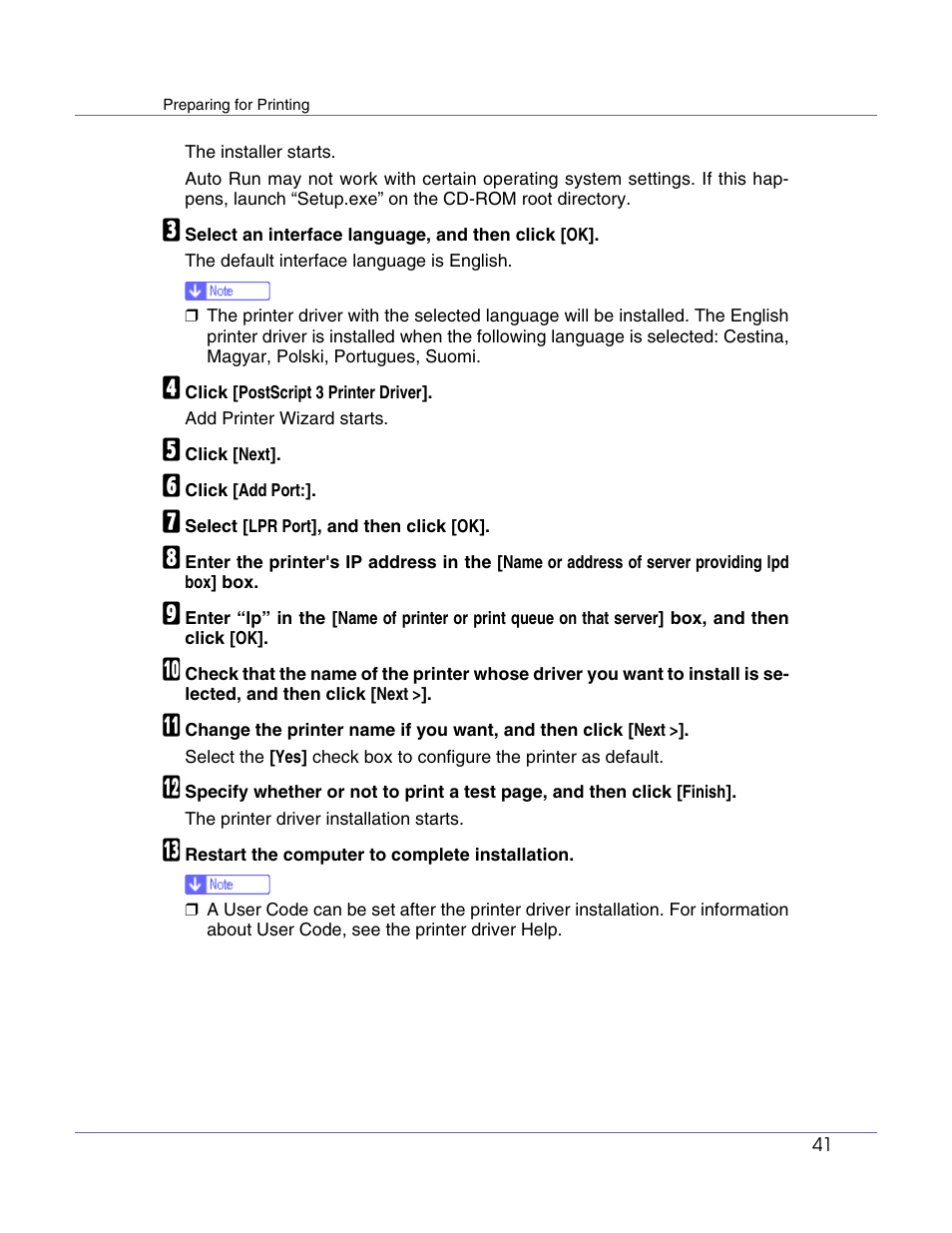 Lanier LP222cn User Manual | Page 160 / 536