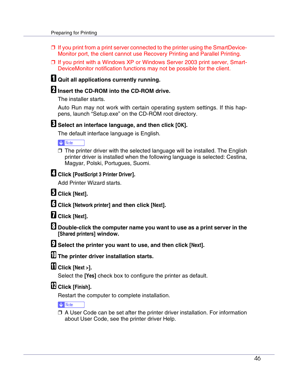 Lanier LP222cn User Manual | Page 165 / 536