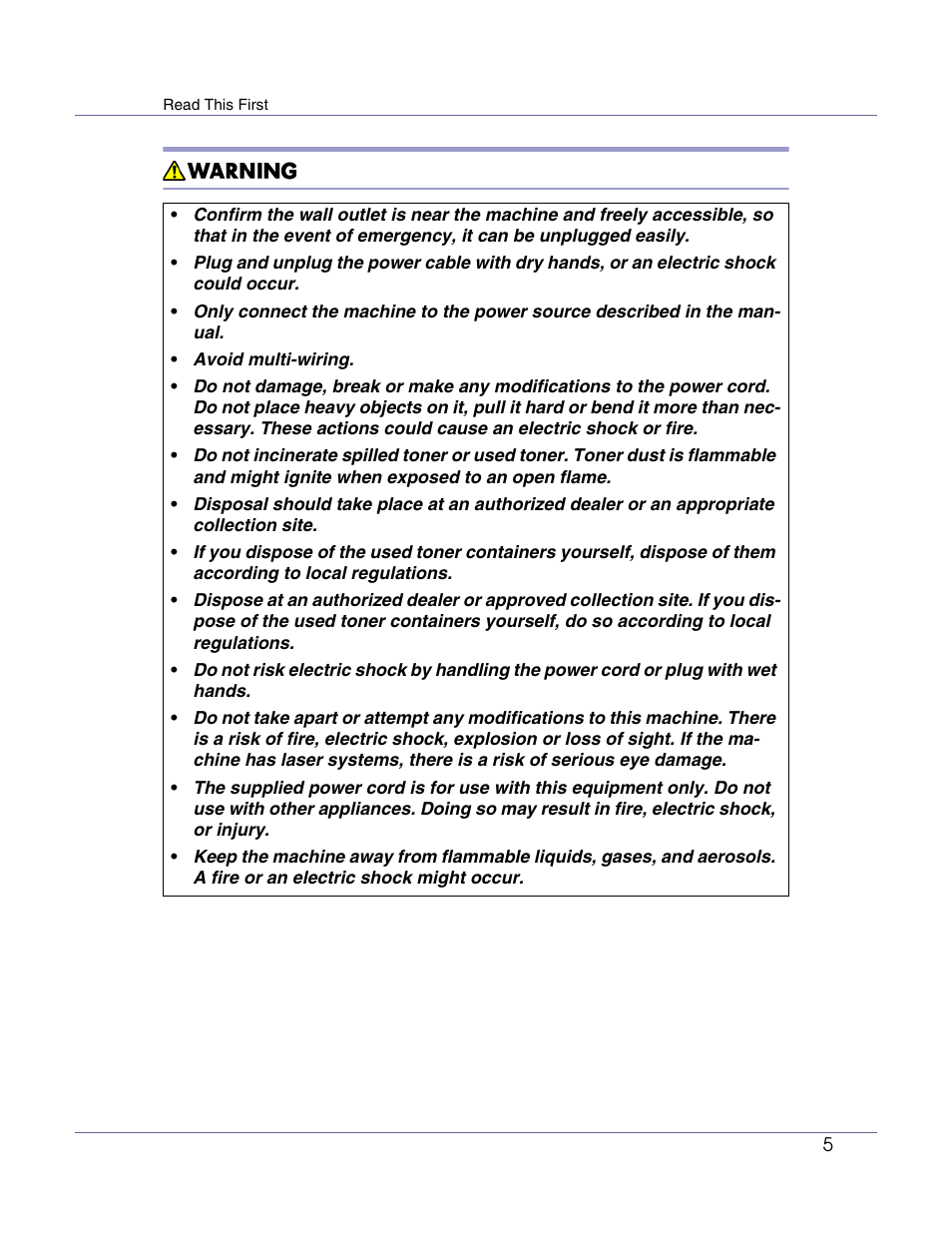 Lanier LP222cn User Manual | Page 17 / 536