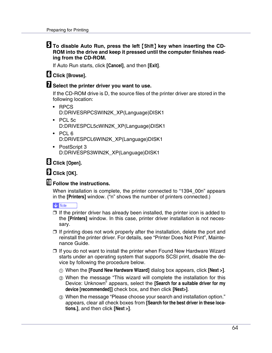 Lanier LP222cn User Manual | Page 183 / 536