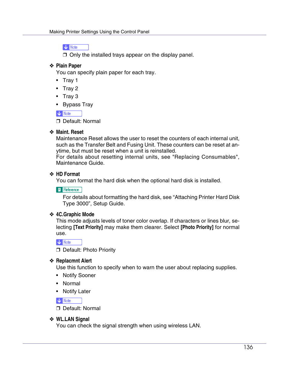 Lanier LP222cn User Manual | Page 255 / 536