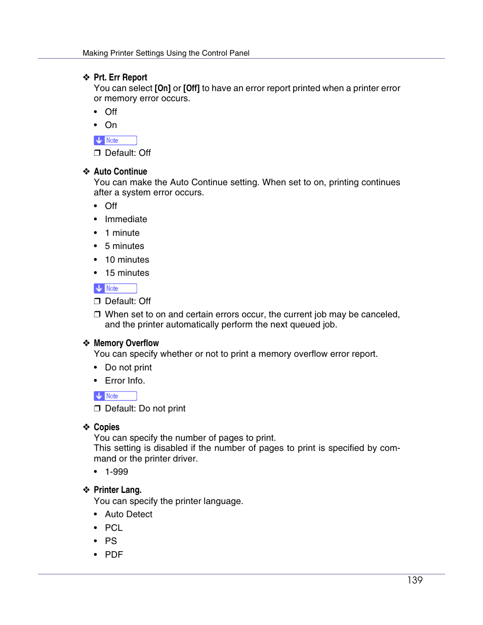 Lanier LP222cn User Manual | Page 258 / 536