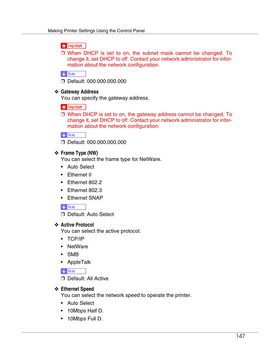 Lanier LP222cn User Manual | Page 266 / 536