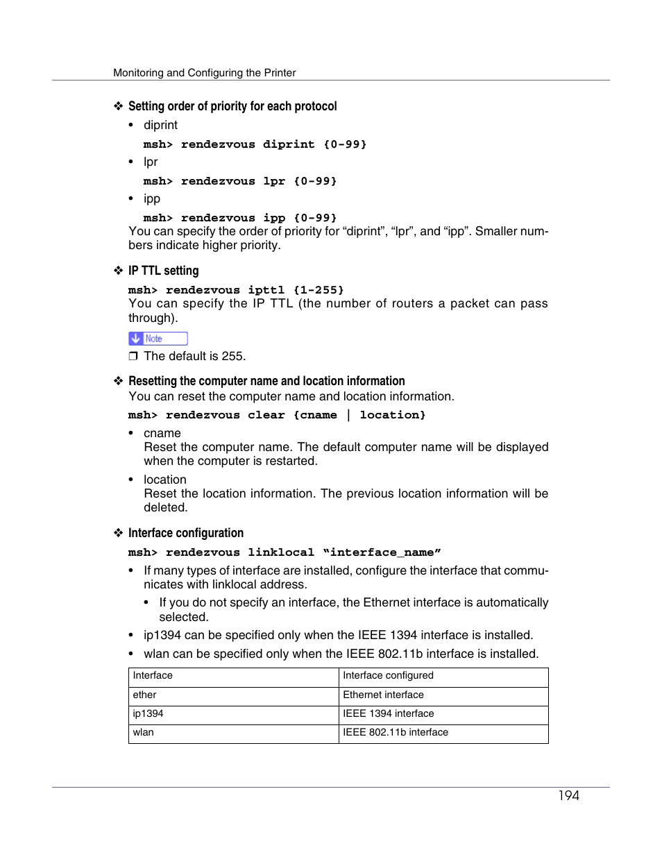 Lanier LP222cn User Manual | Page 313 / 536