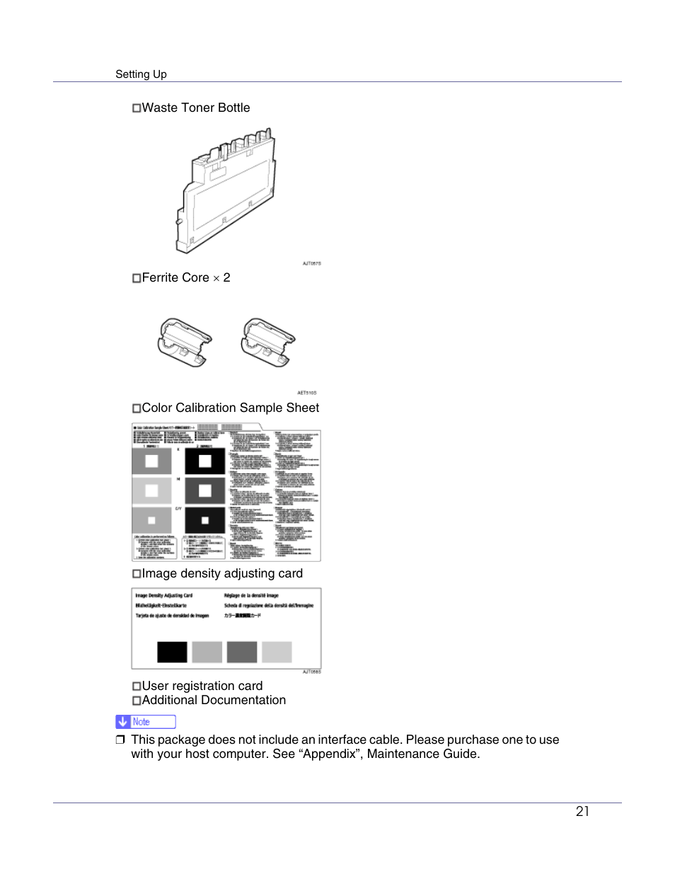 Lanier LP222cn User Manual | Page 33 / 536