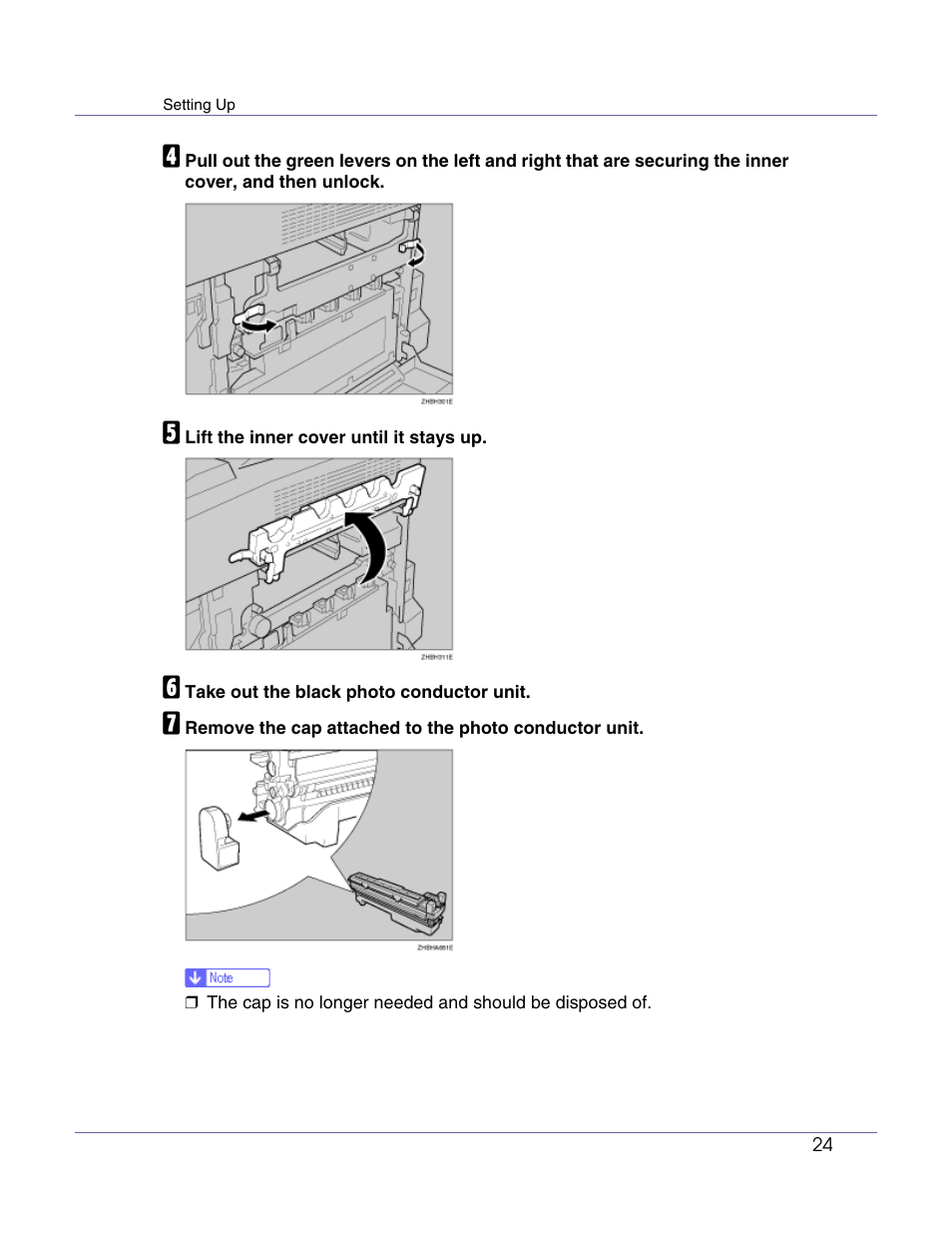 Lanier LP222cn User Manual | Page 36 / 536