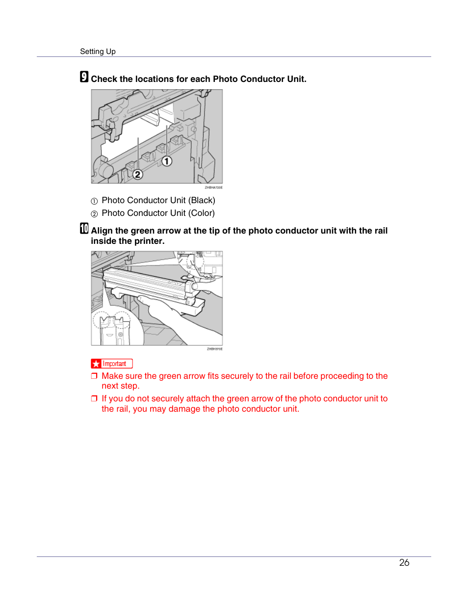 Lanier LP222cn User Manual | Page 38 / 536