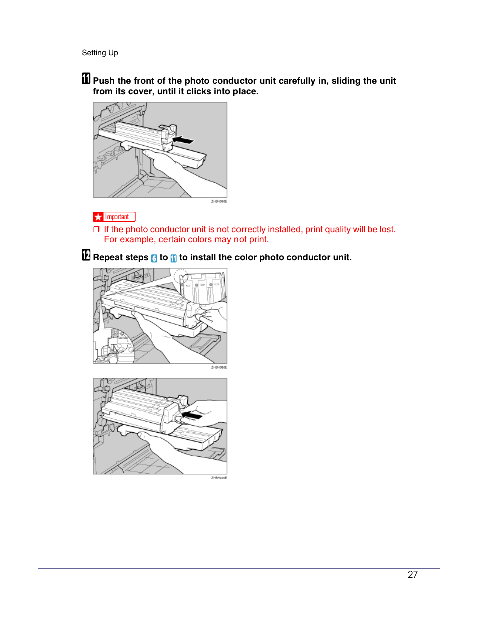 Lanier LP222cn User Manual | Page 39 / 536