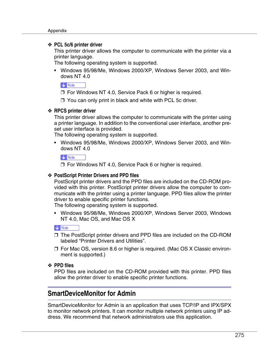 Smartdevicemonitor for admin | Lanier LP222cn User Manual | Page 394 / 536