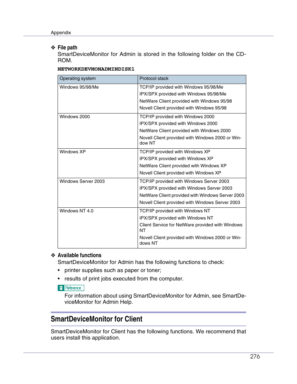 Smartdevicemonitor for client | Lanier LP222cn User Manual | Page 395 / 536