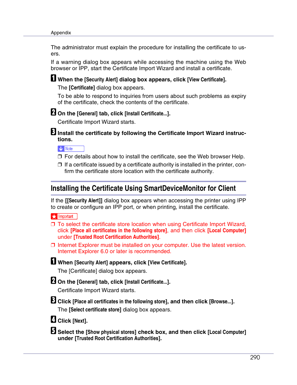 Lanier LP222cn User Manual | Page 409 / 536