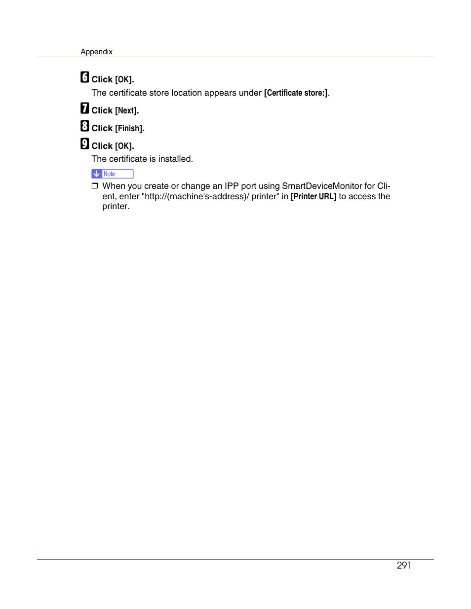 Lanier LP222cn User Manual | Page 410 / 536