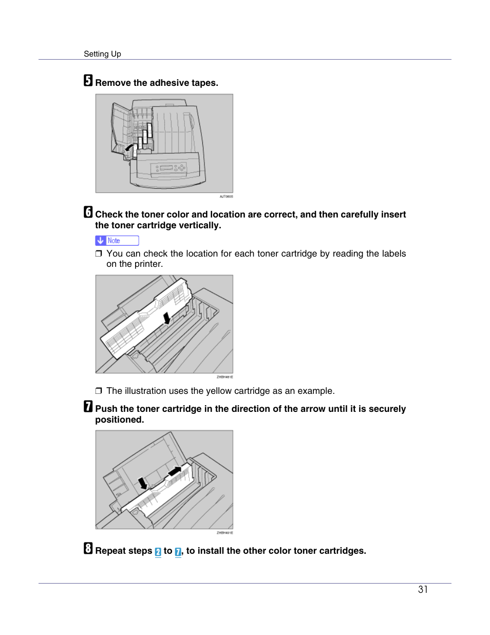 Lanier LP222cn User Manual | Page 43 / 536