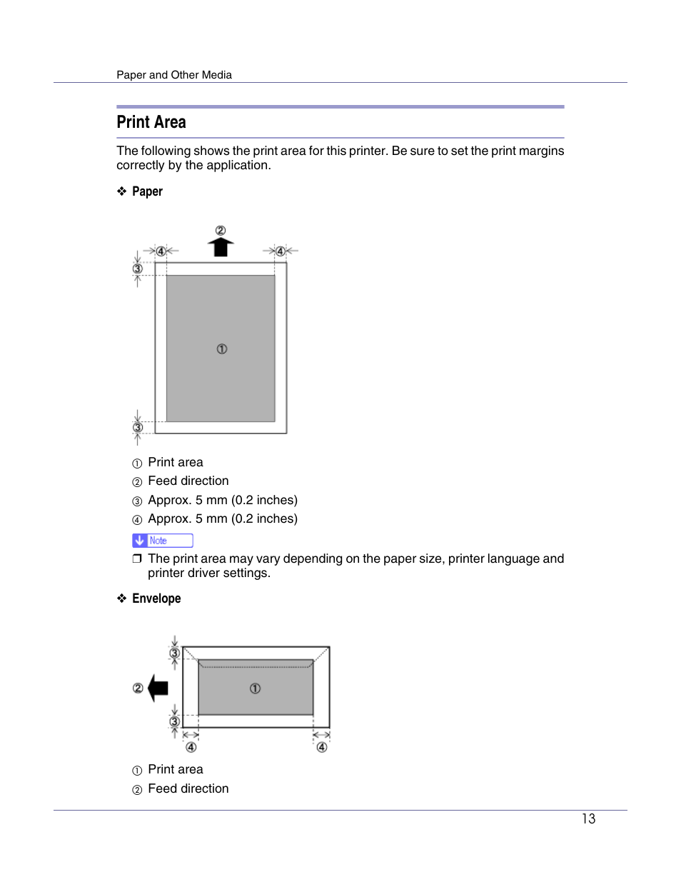 Print area | Lanier LP222cn User Manual | Page 433 / 536