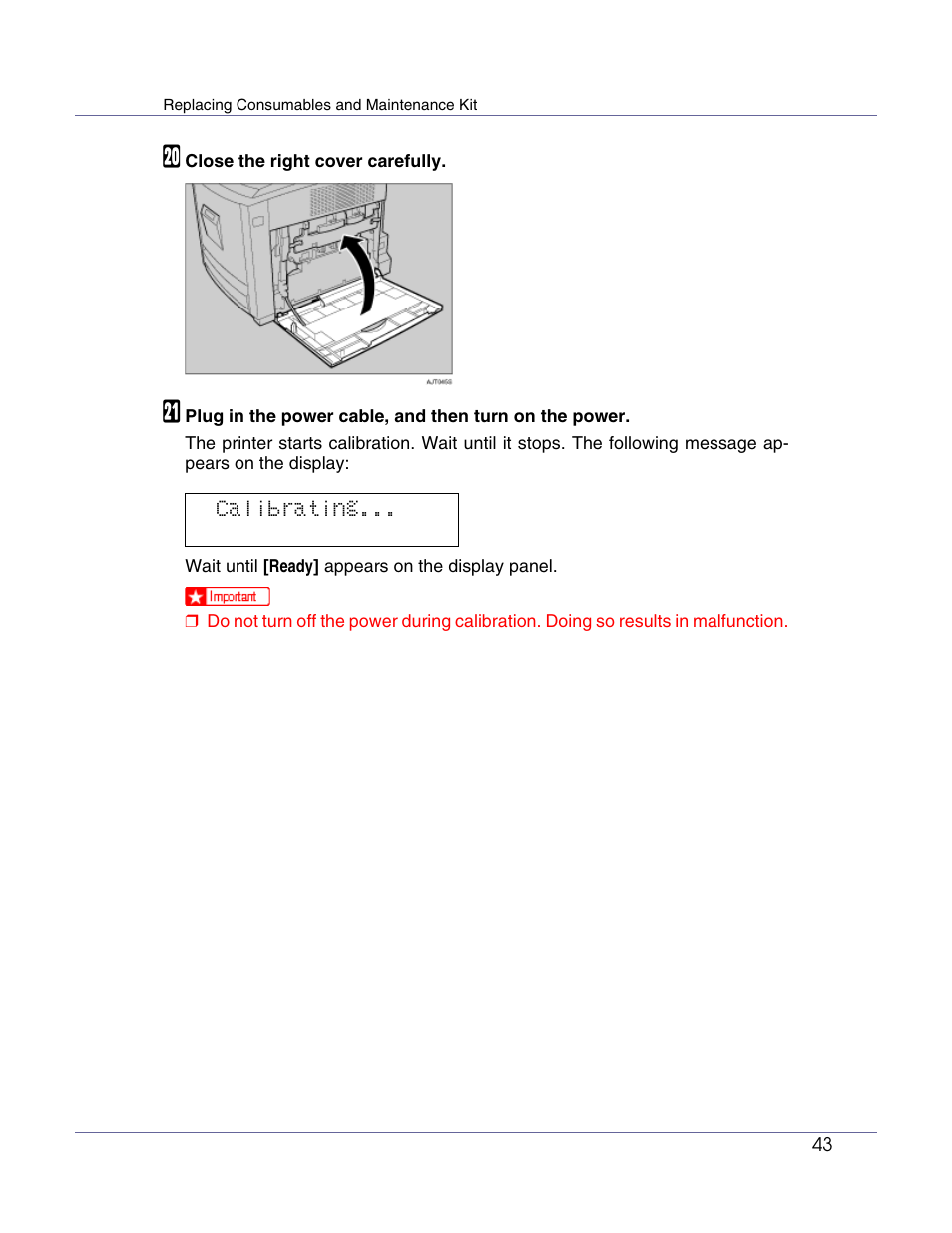 Lanier LP222cn User Manual | Page 463 / 536