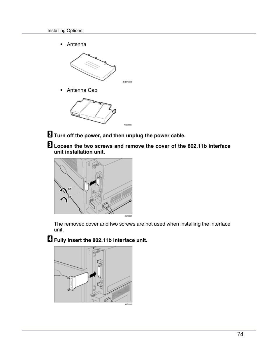 Lanier LP222cn User Manual | Page 86 / 536